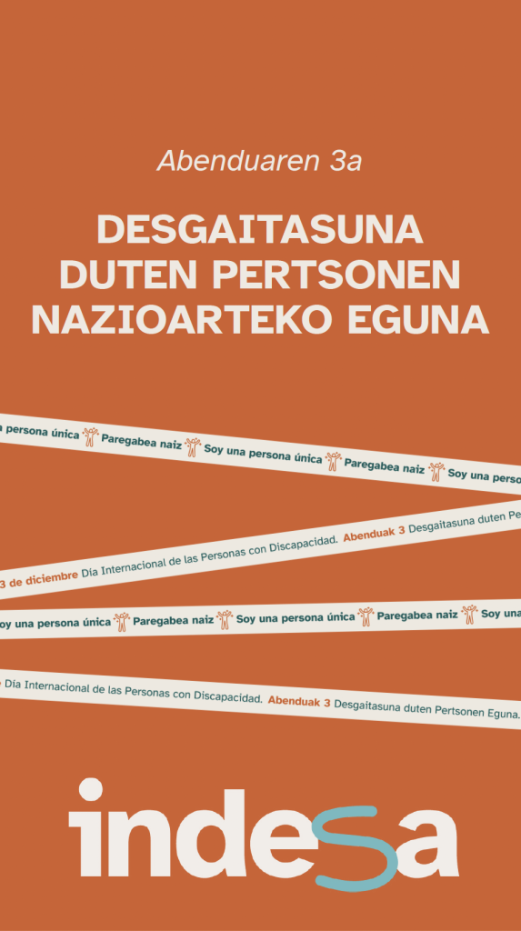 Newsletter Desgaitasuna duten pertsonen nazioarteko eguna